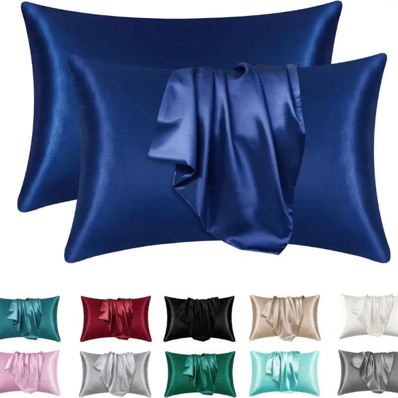 2-Piece Satin Pillowcase Set – Hair & Skin Care