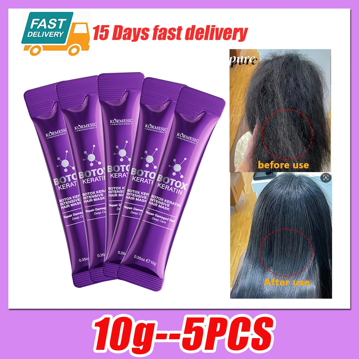 HAIR BOTOX REPAIR MASK – 5 SECOND REPAIR