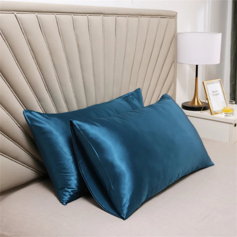 2-Piece 100% Mulberry Silk Pillowcase Set – Hair & Skin Care