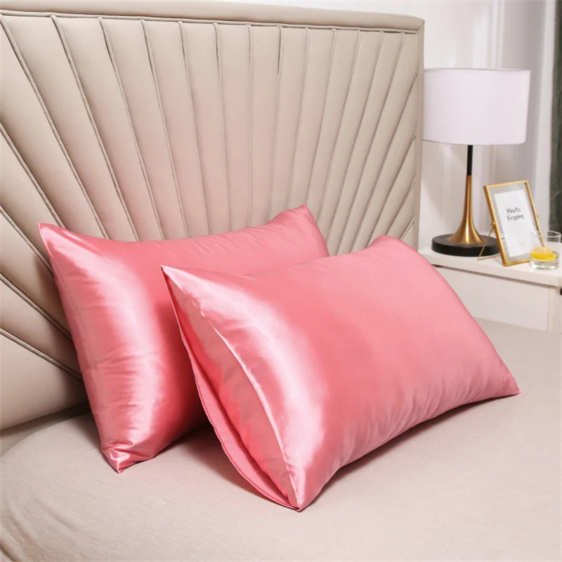 2-Piece 100% Mulberry Silk Pillowcase Set – Hair & Skin Care