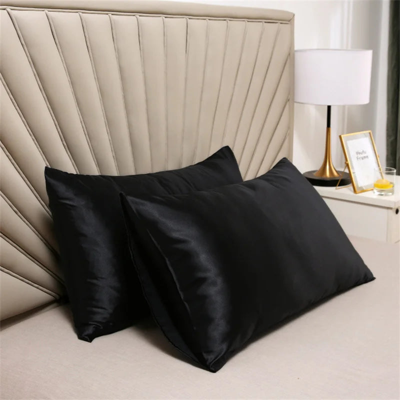 2-Piece 100% Mulberry Silk Pillowcase Set – Hair & Skin Care