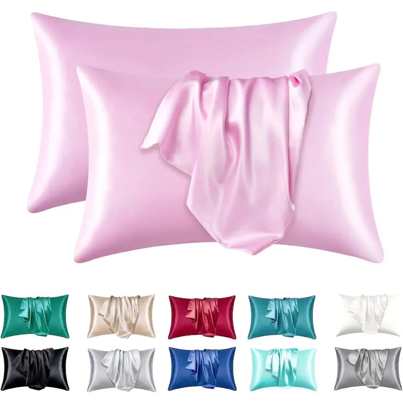 2-Piece Satin Pillowcase Set – Hair & Skin Care
