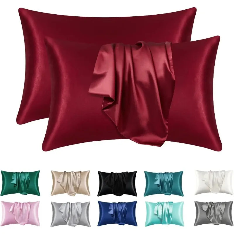 2-Piece Satin Pillowcase Set – Hair & Skin Care
