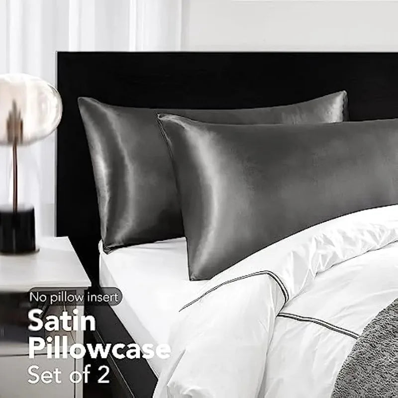 2-Piece Satin Pillowcase Set – Hair & Skin Care