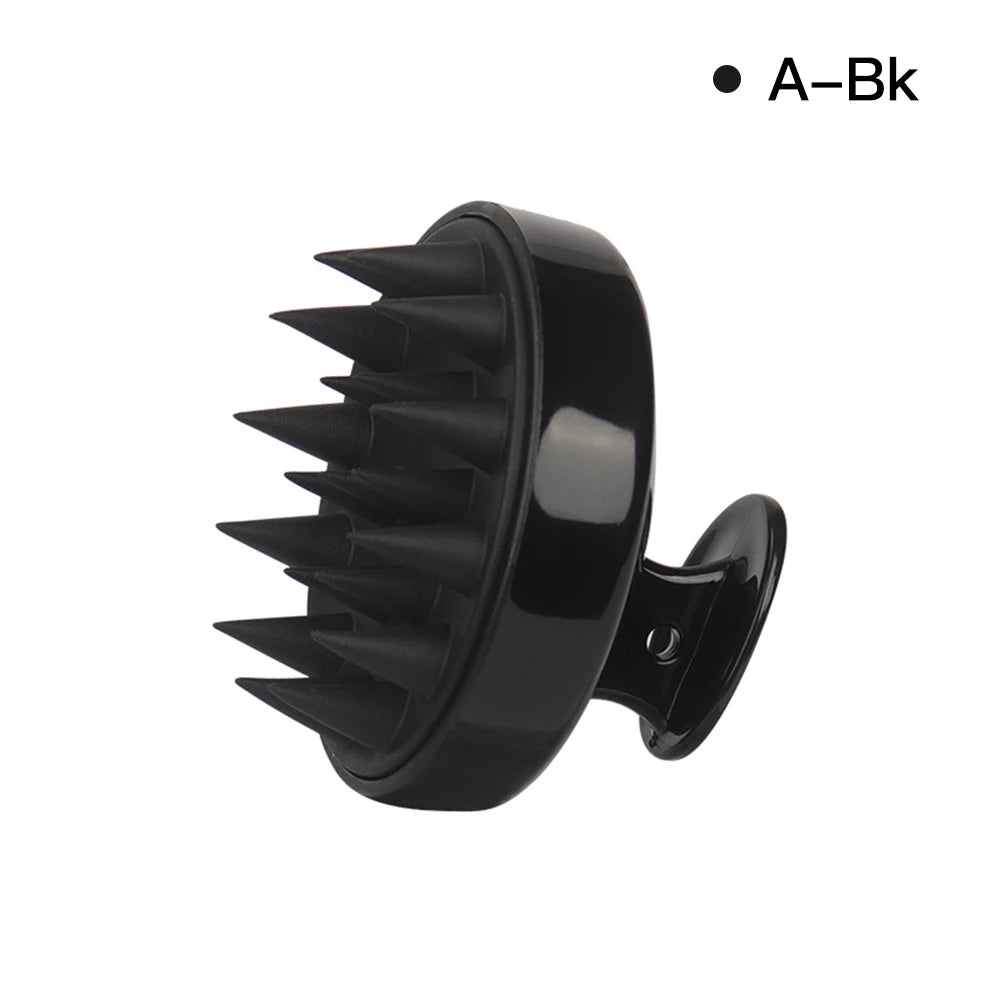 Silicone Scalp Massage Brush – Shampoo & Scalp Care