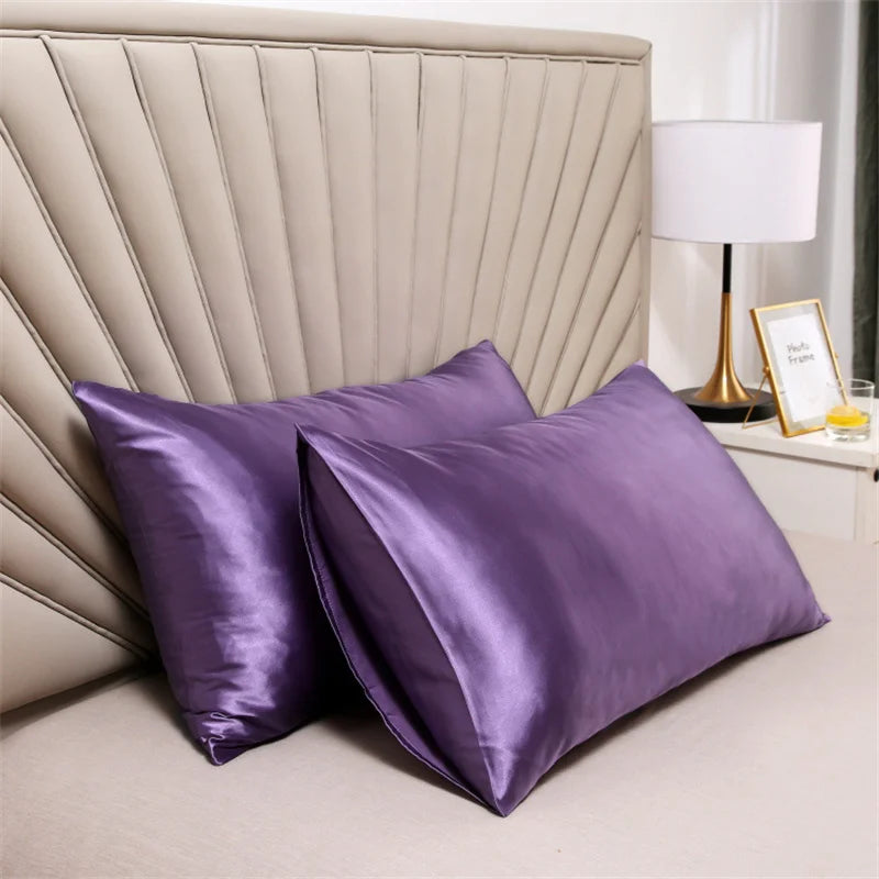 2-Piece 100% Mulberry Silk Pillowcase Set – Hair & Skin Care