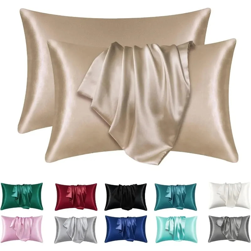 2-Piece Satin Pillowcase Set – Hair & Skin Care