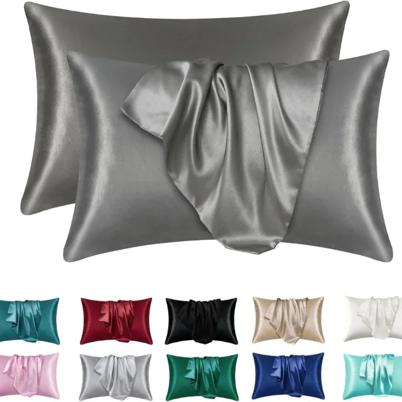 2-Piece Satin Pillowcase Set – Hair & Skin Care