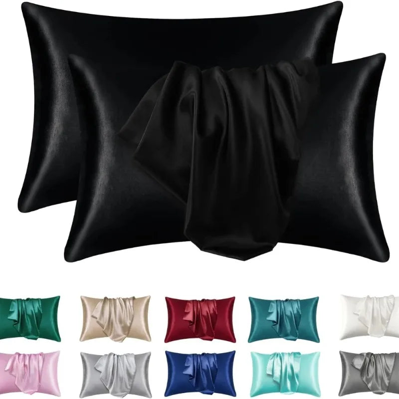 2-Piece Satin Pillowcase Set – Hair & Skin Care