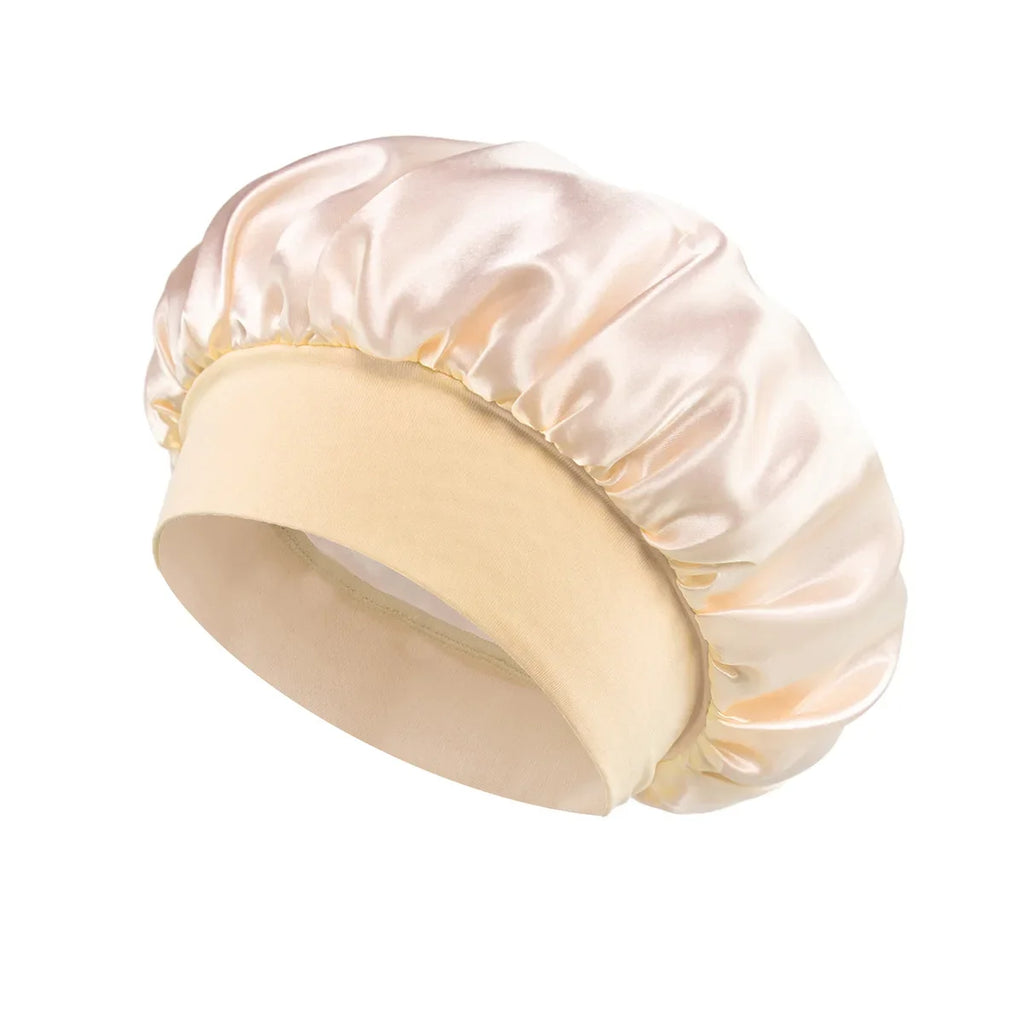 Satin Bonet for Hair - Adjustable Sleep Cap