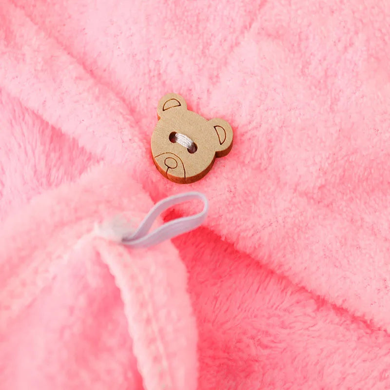Quick-Dry Microfiber Hair Towel Wrap