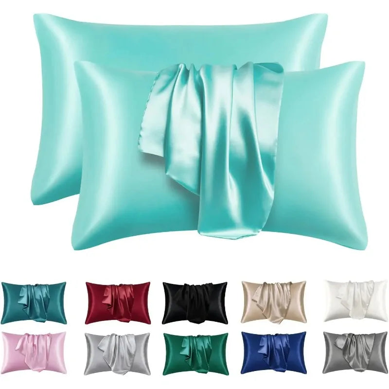 2-Piece Satin Pillowcase Set – Hair & Skin Care