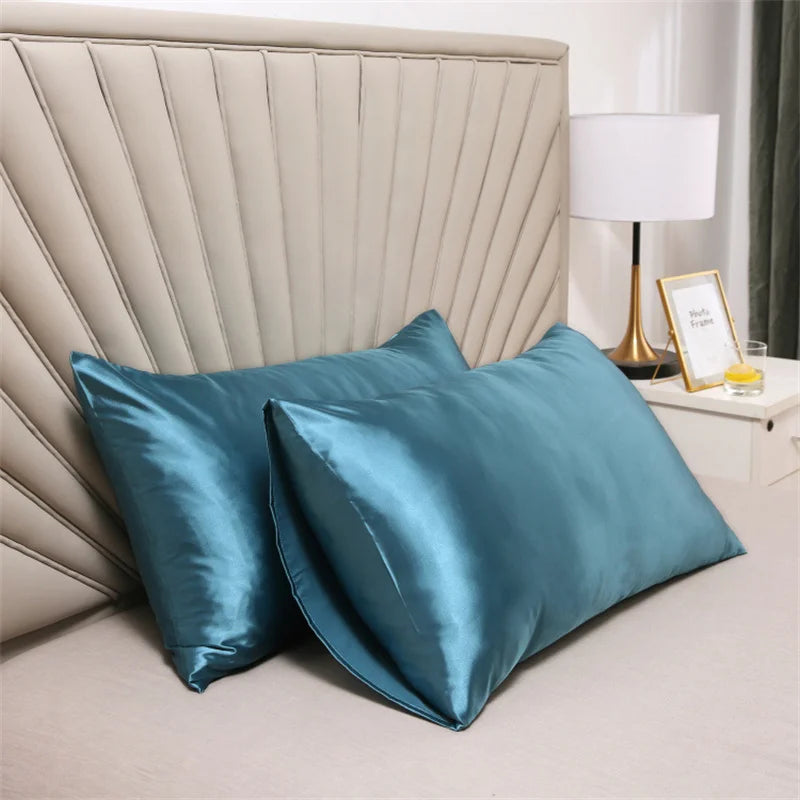 2-Piece 100% Mulberry Silk Pillowcase Set – Hair & Skin Care