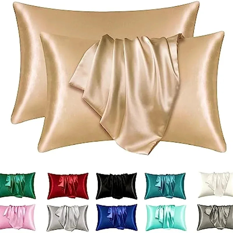 2-Piece Satin Pillowcase Set – Hair & Skin Care