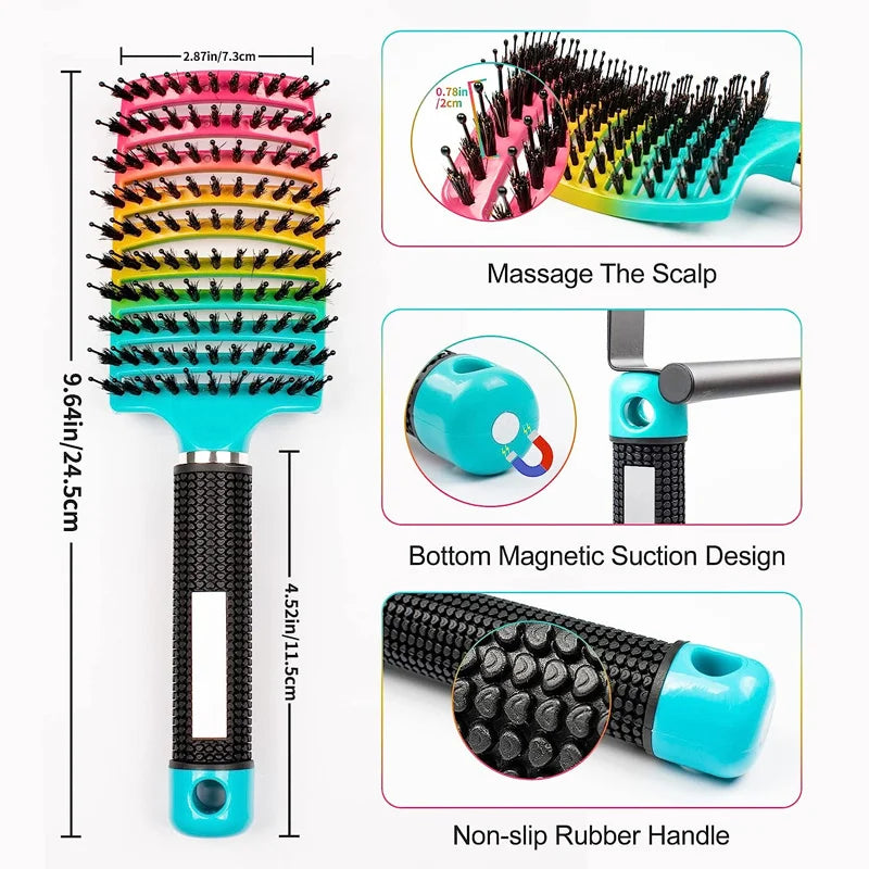 Magic Scalp Massage & Detangling Hair Brush